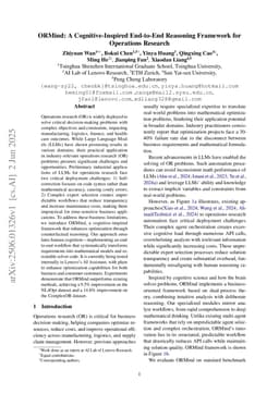 ORMind: A Cognitive-Inspired End-to-End Reasoning Framework for Operations Research