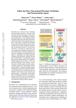Follow the Flow: Fine-grained Flowchart Attribution with Neurosymbolic Agents