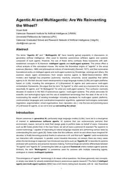 Agentic AI and Multiagentic: Are We Reinventing the Wheel?