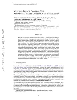 Minimal Impact ControlNet: Advancing Multi-ControlNet Integration