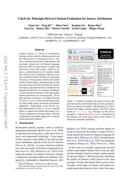 CiteEval: Principle-Driven Citation Evaluation for Source Attribution