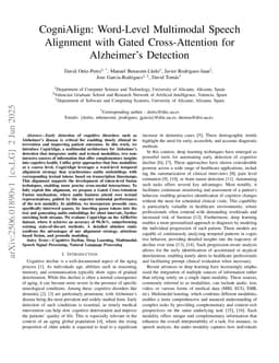 CogniAlign: Word-Level Multimodal Speech Alignment with Gated Cross-Attention for Alzheimer's Detection