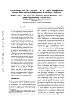 DRAG: Distilling RAG for SLMs from LLMs to Transfer Knowledge and Mitigate Hallucination via Evidence and Graph-based Distillation