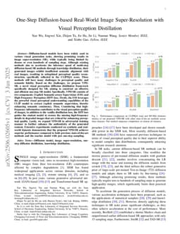 One-Step Diffusion-based Real-World Image Super-Resolution with Visual Perception Distillation