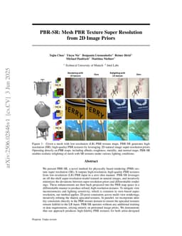 PBR-SR: Mesh PBR Texture Super Resolution from 2D Image Priors