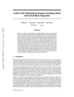 GaRA-SAM: Robustifying Segment Anything Model with Gated-Rank Adaptation