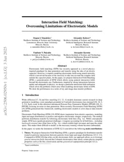 Interaction Field Matching: Overcoming Limitations of Electrostatic Models