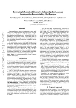 Leveraging Information Retrieval to Enhance Spoken Language Understanding Prompts in Few-Shot Learning
