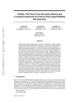 UniSite: The First Cross-Structure Dataset and Learning Framework for End-to-End Ligand Binding Site Detection