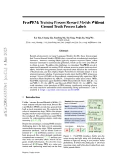 FreePRM: Training Process Reward Models Without Ground Truth Process Labels