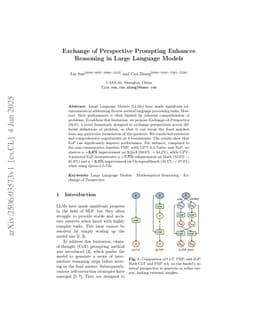 Exchange of Perspective Prompting Enhances Reasoning in Large Language Models