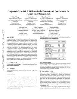 FingerVeinSyn-5M: A Million-Scale Dataset and Benchmark for Finger Vein Recognition