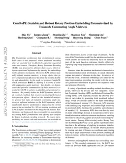 ComRoPE: Scalable and Robust Rotary Position Embedding Parameterized by Trainable Commuting Angle Matrices