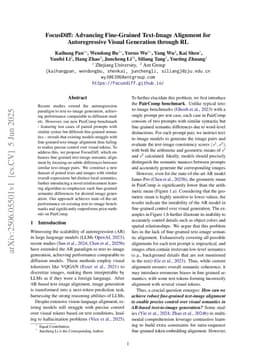 FocusDiff: Advancing Fine-Grained Text-Image Alignment for Autoregressive Visual Generation through RL