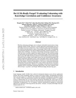 Do LLMs Really Forget? Evaluating Unlearning with Knowledge Correlation and Confidence Awareness