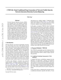 $\text{C}^{2}\text{BNVAE}$: Dual-Conditional Deep Generation of Network Traffic Data for Network Intrusion Detection System Balancing