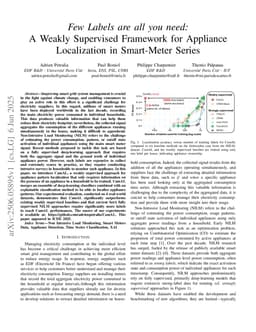 Few Labels are all you need: A Weakly Supervised Framework for Appliance Localization in Smart-Meter Series