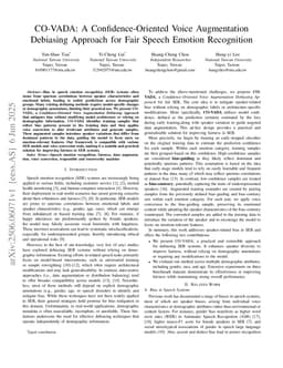 CO-VADA: A Confidence-Oriented Voice Augmentation Debiasing Approach for Fair Speech Emotion Recognition