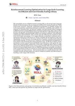 Reinforcement Learning Optimization for Large-Scale Learning: An Efficient and User-Friendly Scaling Library