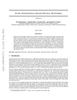 Flow-Attentional Graph Neural Networks