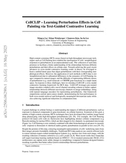 CellCLIP -- Learning Perturbation Effects in Cell Painting via Text-Guided Contrastive Learning