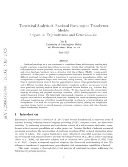 Theoretical Analysis of Positional Encodings in Transformer Models: Impact on Expressiveness and Generalization