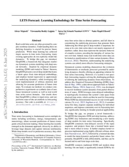 LETS Forecast: Learning Embedology for Time Series Forecasting
