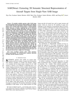 SAR2Struct: Extracting 3D Semantic Structural Representation of Aircraft Targets from Single-View SAR Image