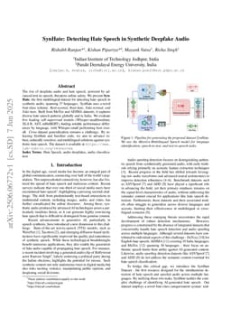 SynHate: Detecting Hate Speech in Synthetic Deepfake Audio