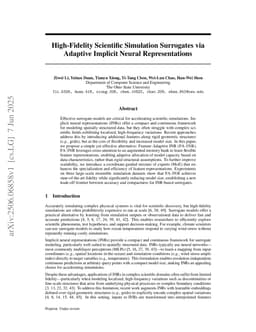 High-Fidelity Scientific Simulation Surrogates via Adaptive Implicit Neural Representations