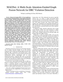 MAGNet: A Multi-Scale Attention-Guided Graph Fusion Network for DRC Violation Detection