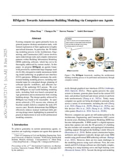 BIMgent: Towards Autonomous Building Modeling via Computer-use Agents