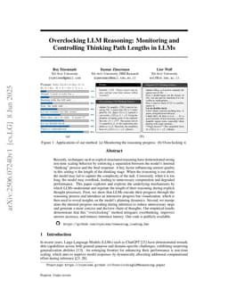 Overclocking LLM Reasoning: Monitoring and Controlling Thinking Path Lengths in LLMs