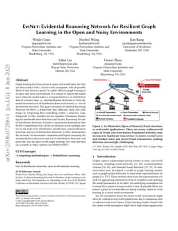 EVINET: Towards Open-World Graph Learning via Evidential Reasoning Network