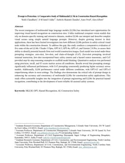 Prompt to Protection: A Comparative Study of Multimodal LLMs in Construction Hazard Recognition