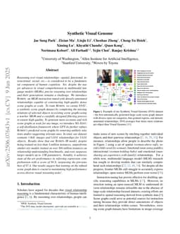 Synthetic Visual Genome