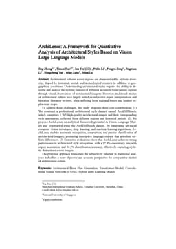 ArchiLense: A Framework for Quantitative Analysis of Architectural Styles Based on Vision Large Language Models