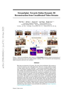 StreamSplat: Towards Online Dynamic 3D Reconstruction from Uncalibrated Video Streams