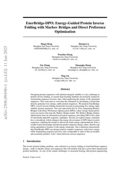 EnerBridge-DPO: Energy-Guided Protein Inverse Folding with Markov Bridges and Direct Preference Optimization