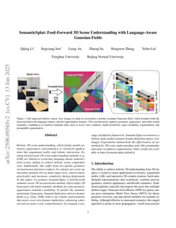 SemanticSplat: Feed-Forward 3D Scene Understanding with Language-Aware Gaussian Fields
