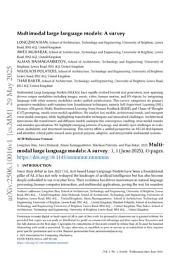 A Survey of Generative Categories and Techniques in Multimodal Large Language Models