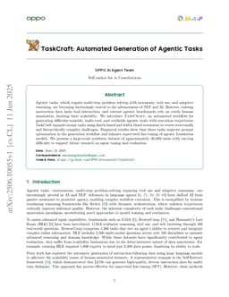 TaskCraft: Automated Generation of Agentic Tasks