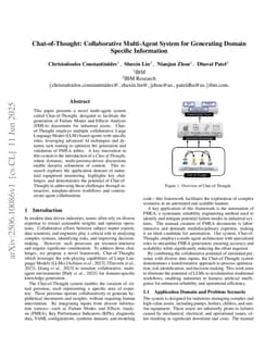 Chat-of-Thought: Collaborative Multi-Agent System for Generating Domain Specific Information