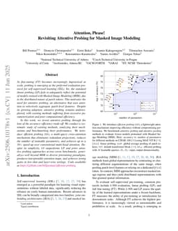 Attention, Please! Revisiting Attentive Probing for Masked Image Modeling