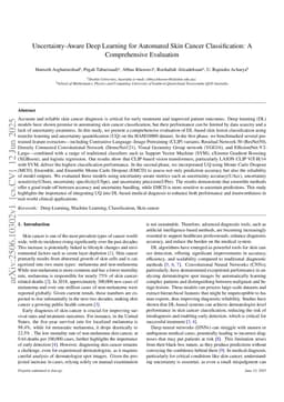 Uncertainty-Aware Deep Learning for Automated Skin Cancer Classification: A Comprehensive Evaluation