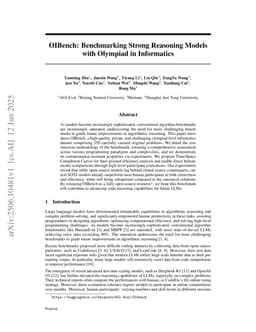 OIBench: Benchmarking Strong Reasoning Models with Olympiad in Informatics
