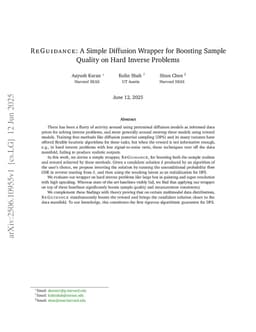 ReGuidance: A Simple Diffusion Wrapper for Boosting Sample Quality on Hard Inverse Problems