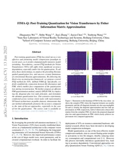 FIMA-Q: Post-Training Quantization for Vision Transformers by Fisher Information Matrix Approximation