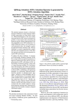 QiMeng-Attention: SOTA Attention Operator is generated by SOTA Attention Algorithm