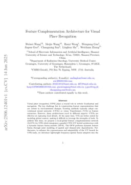 Feature Complementation Architecture for Visual Place Recognition